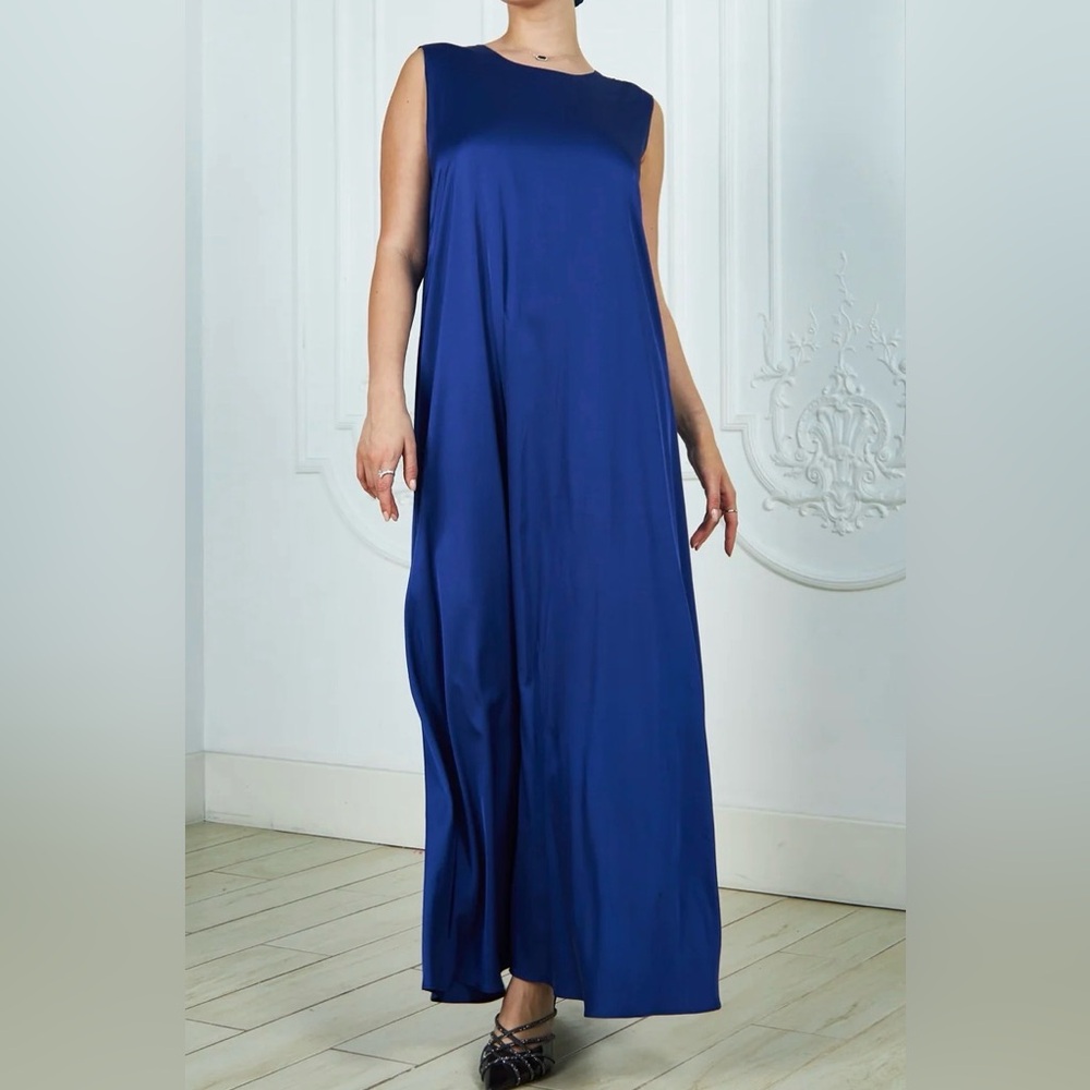 Banana Republic Royal Blue Maxi Dress